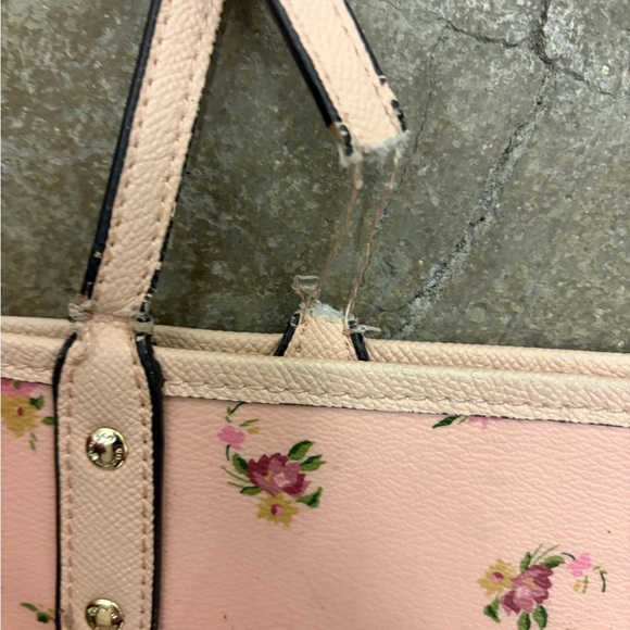 Coach x Disney Floral Minnie Mouse Pink Tote - Picture 6 of 6